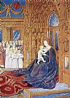 The Madonna before the Cathedral by Jean Fouquet
